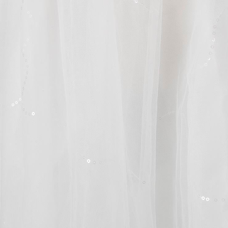 Kimring Women Chiffon A-line Beach Bridal Dress Boho Lace Wedding Dress