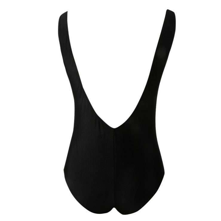 Kimring Women's One Piece Sports Bathing Suit High Cut Swimsuits