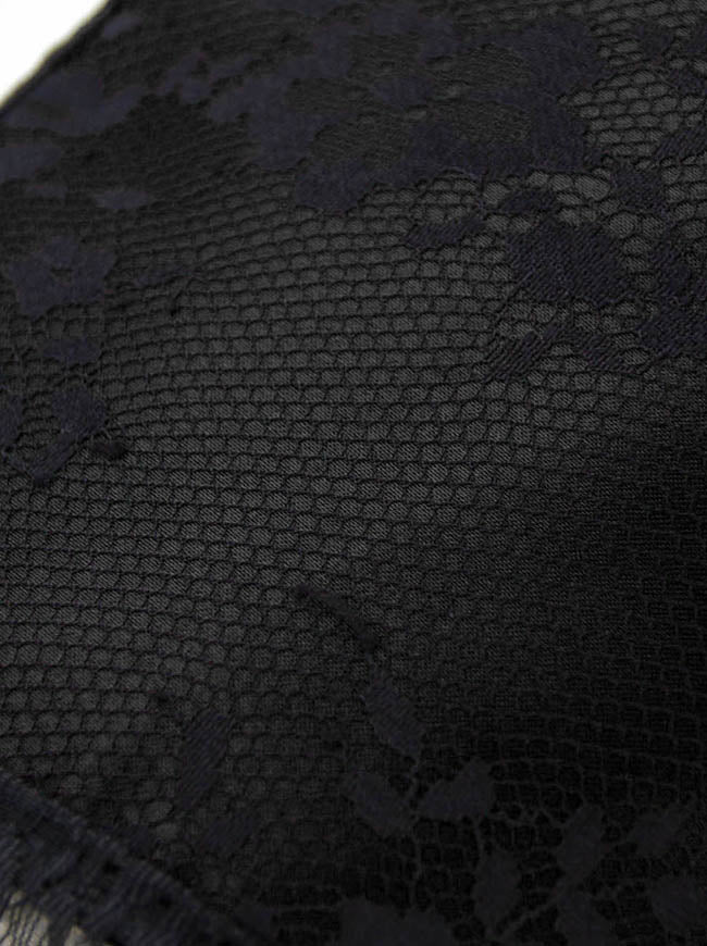 Punk Gothic Waist Trainer Bustier Corset Cosplay Costume Black