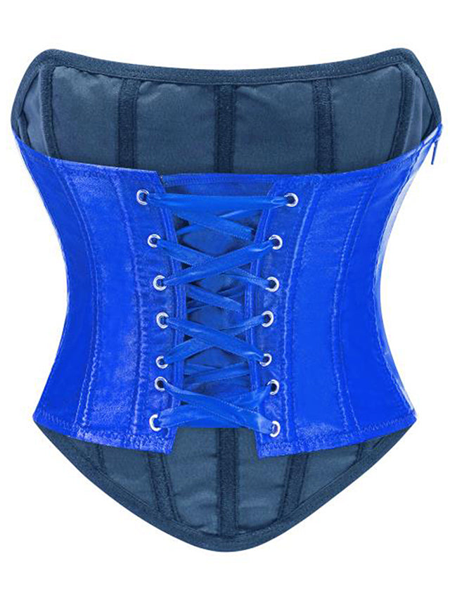 Fashion Strapless Going Out Crop Top Back View