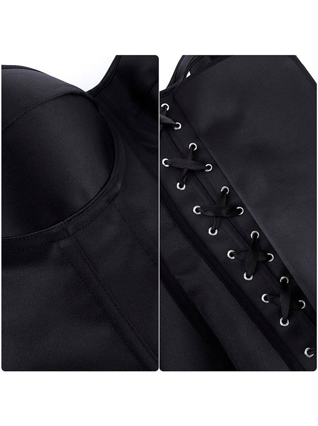 Women Sweetheart Neckline Boned Bodice Bridal Lingerie Detail View
