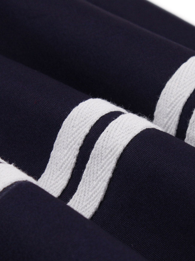 Vintage Retro Knee Length Schoolgirl Dancing School Uniform Dress