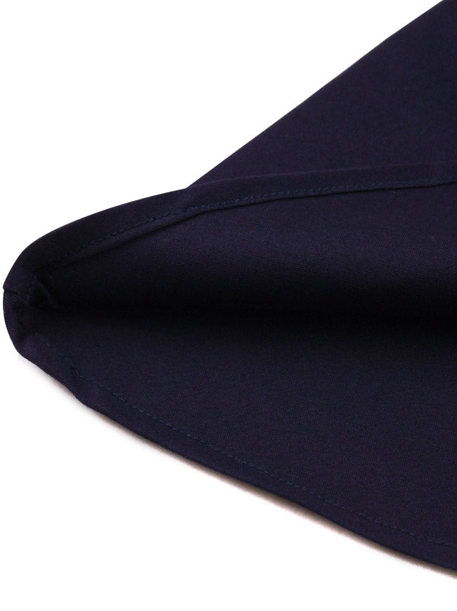 50s Vintage Style Sleeveless Sailor Dress with Belt Navy Blue