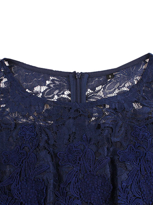Retro Noble Lady Wedding Bridesmaid Embroidery Homecoming Prom Satin Banquet Dress Detail View