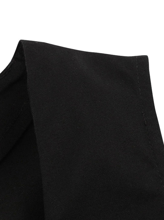 Fashion High Quality Casual All-match Lady Split Joint Sweetheart Neckline Midi Party Swing Knee Length Dress Detail View