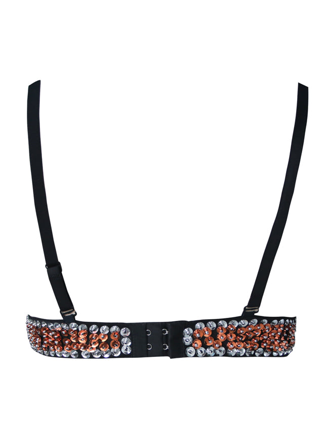 Fashion Sexy Glitter Night Out Evening Club Clubwear Party Push Up Dance Bras