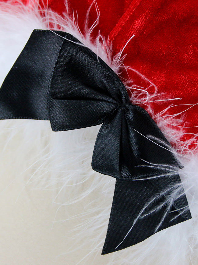 Christmas Xmas Party Clubwear Santa Cosplay Sexy Night Wear Dance Corset Tops Detail View