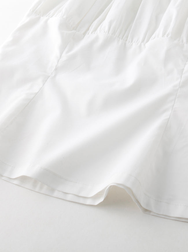 Fashion Natural High Quality All-match Juniors Summer Off Shoulder Top