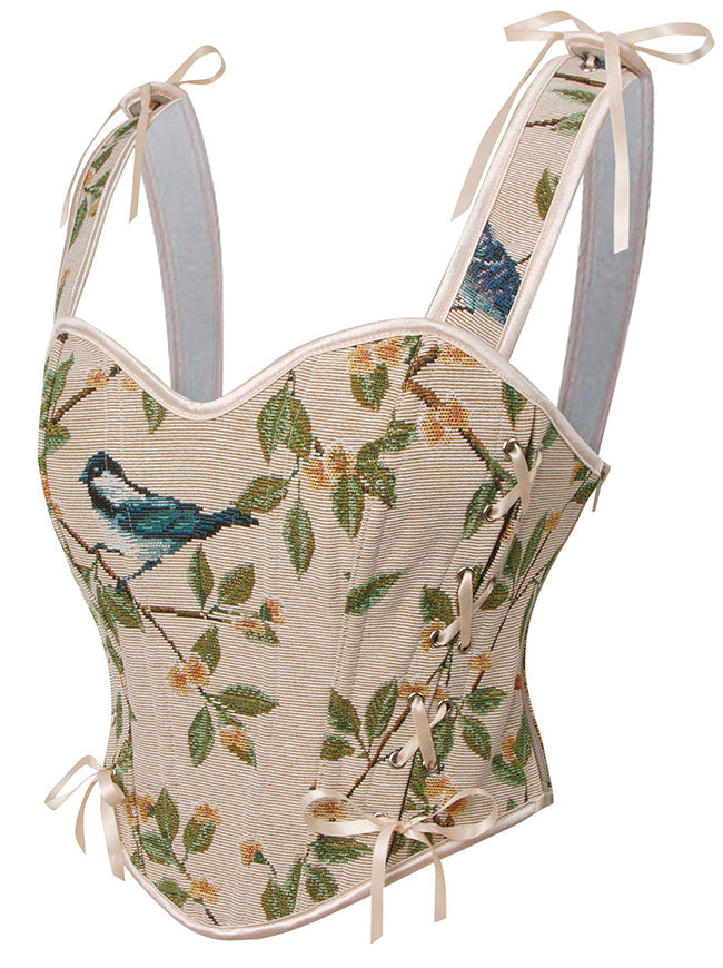 Womens Overbust Corset Top Side View