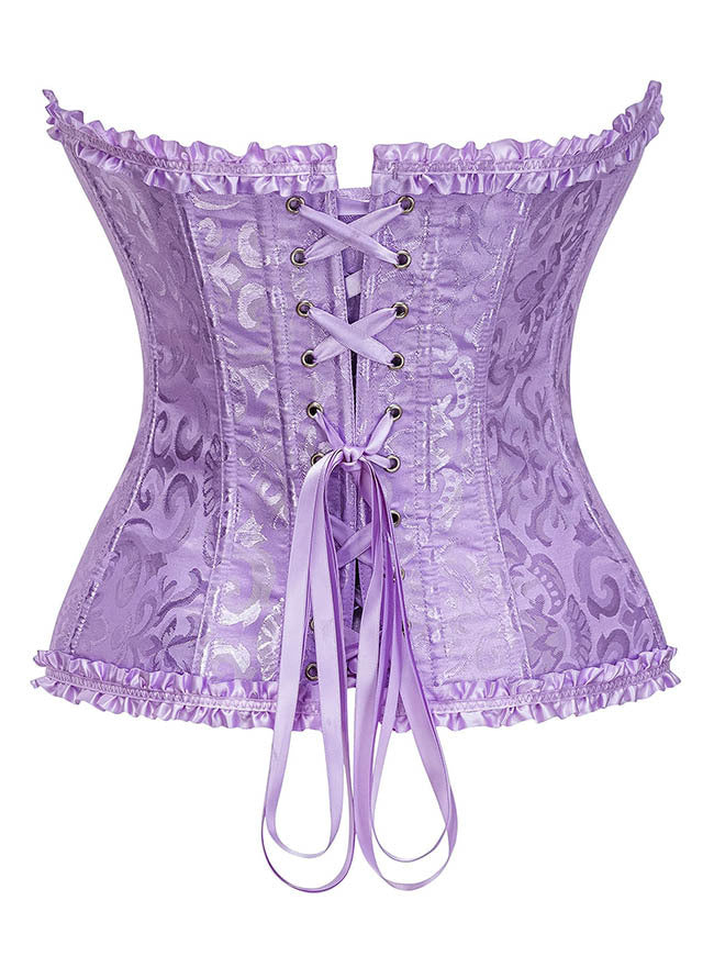 Fairy Renaissance Bustier Corset Top Back View