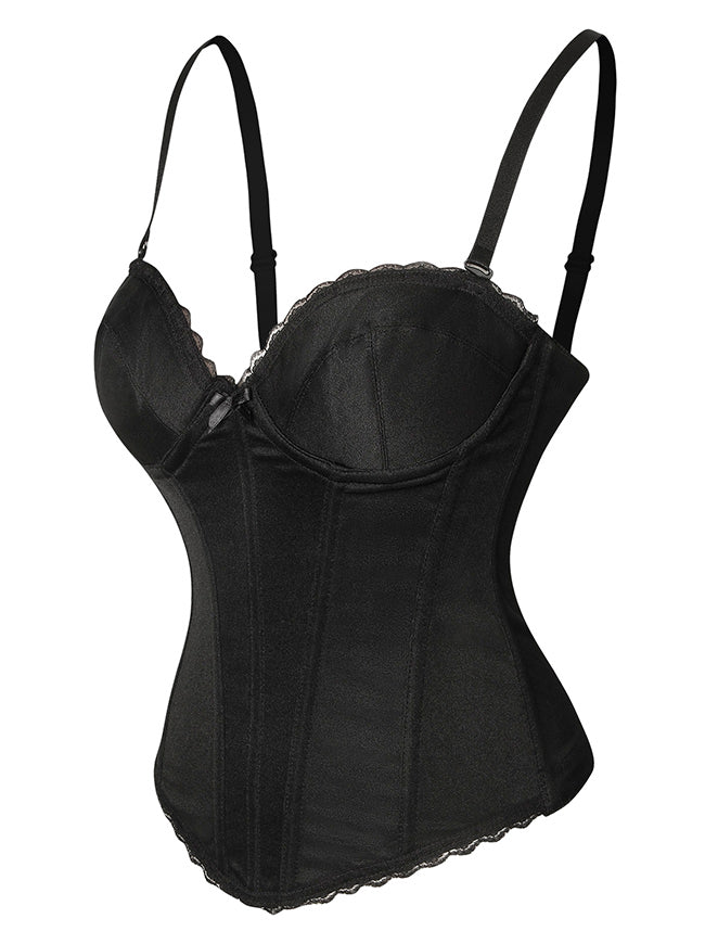 Women's Steampunk Gothic Renaissance Wedding Bridal Corset Side View