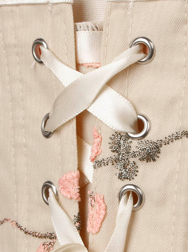 Trendy Causal Sexy Backless Corset Tank Top Detail View-3