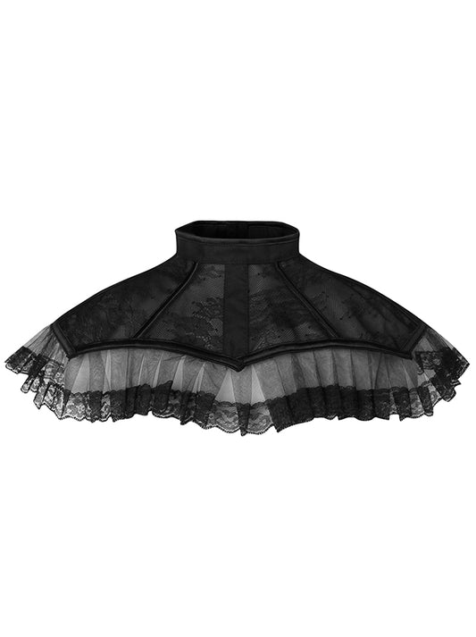 Kimring Women's Victorian Gothic Shawl Lace Neck Collar Shoulder Shrug Cape