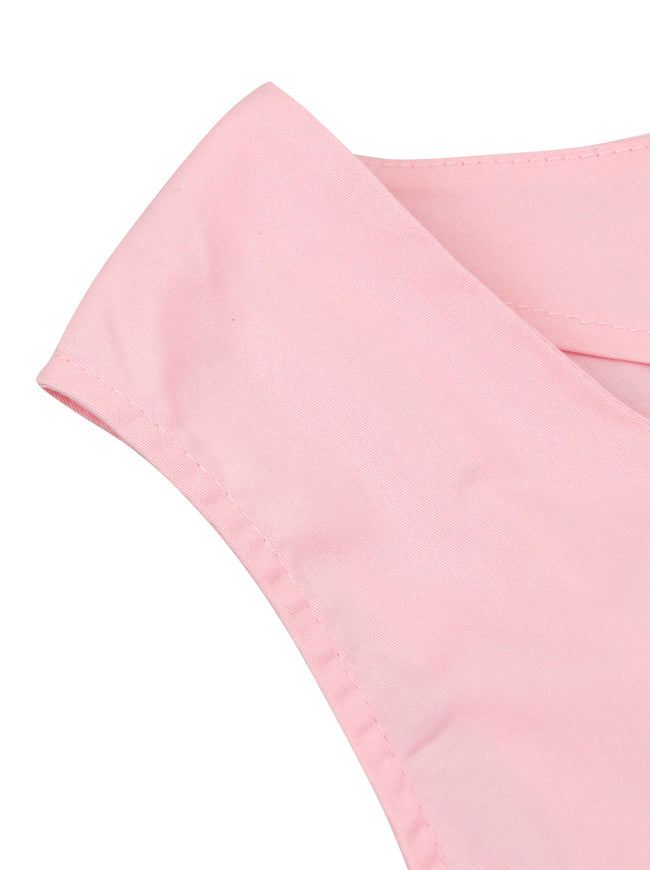 50s Elegant Fashion High Waist Cocktail Party Garden Picnic Dress