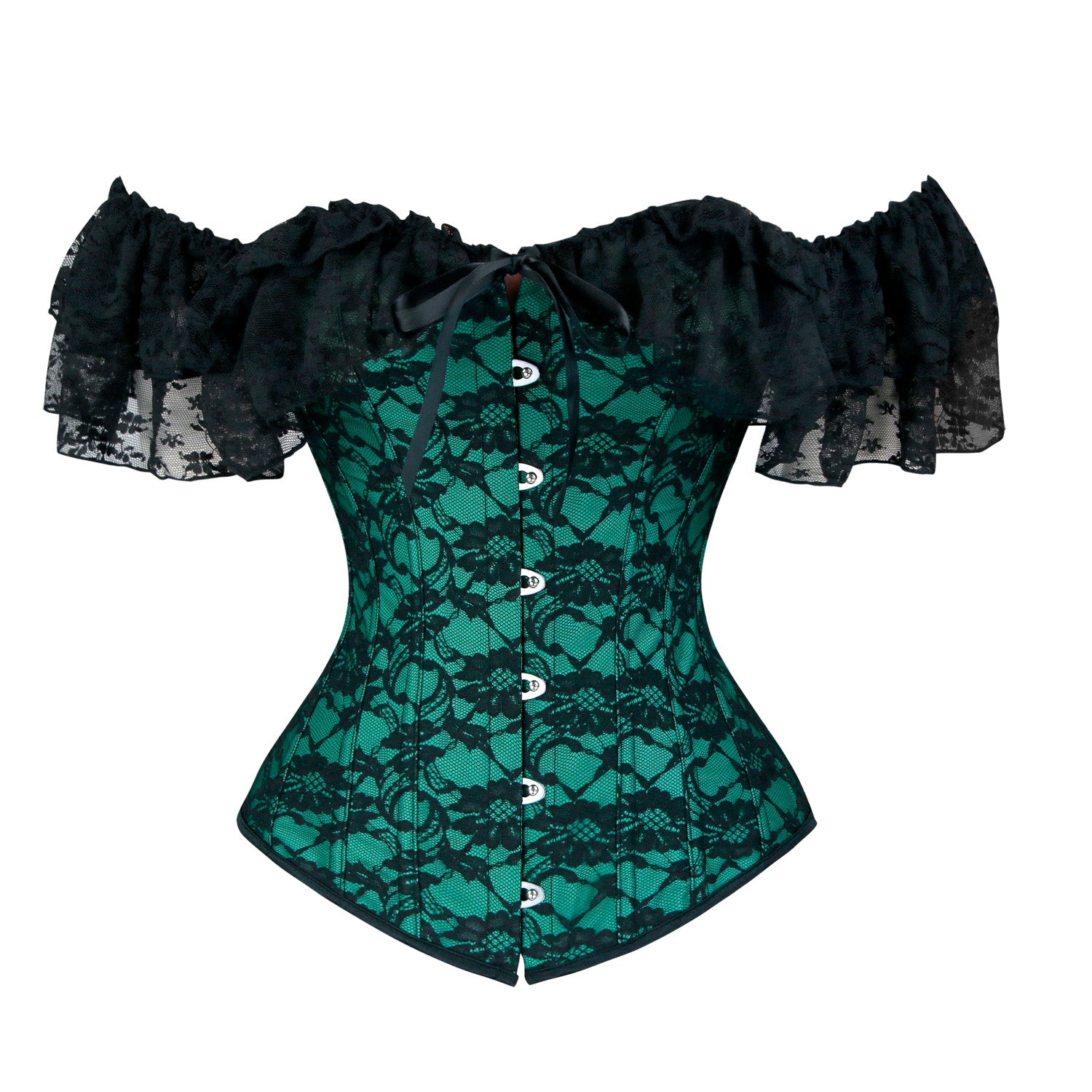 Renaissance Gothic Palace Series Elegant Steampunk Satin Corsets